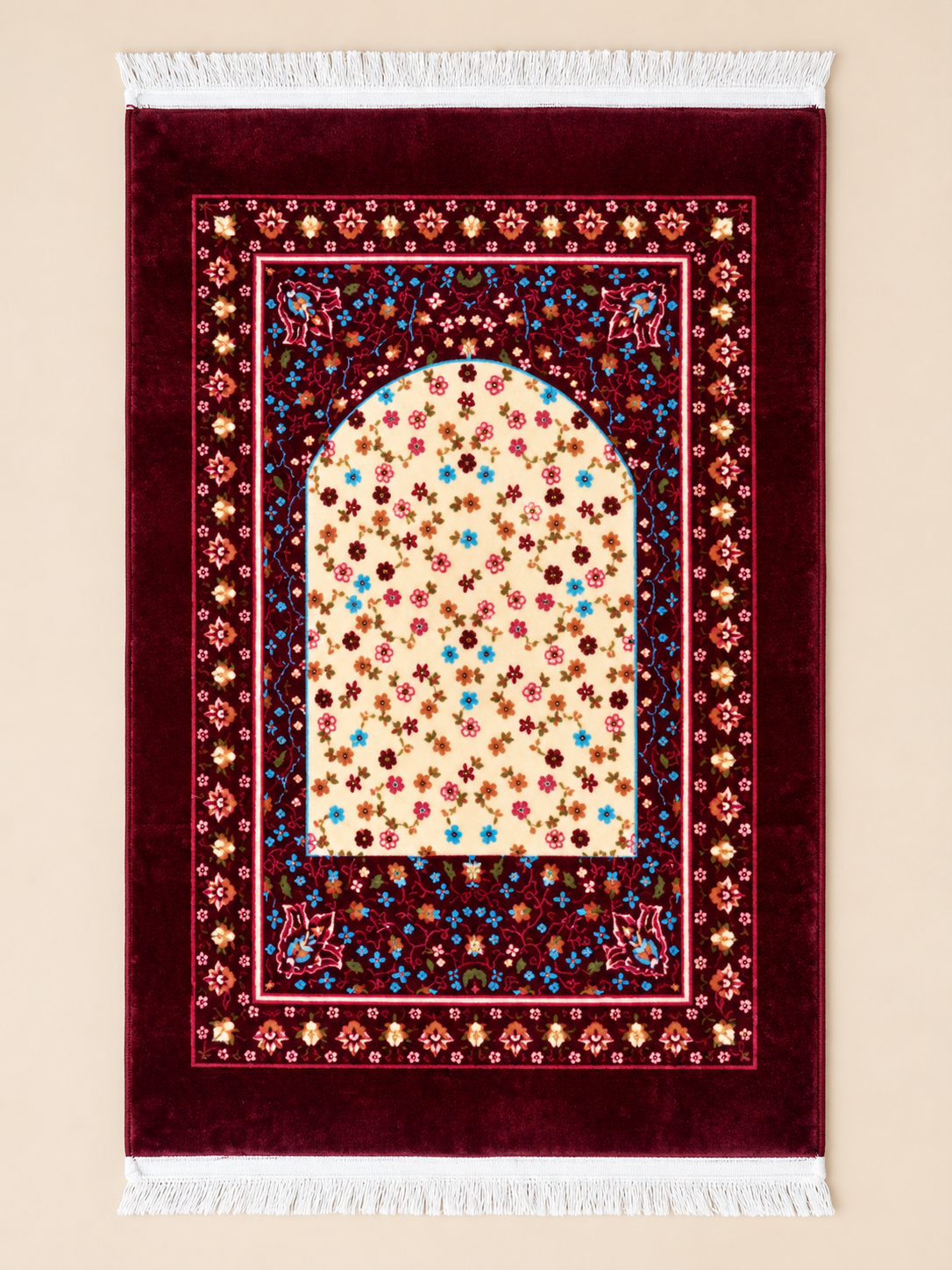 Premium Velvet Prayer Mat (Janamaz)