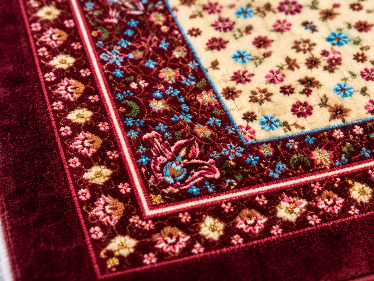 Premium Velvet Prayer Mat (Janamaz)