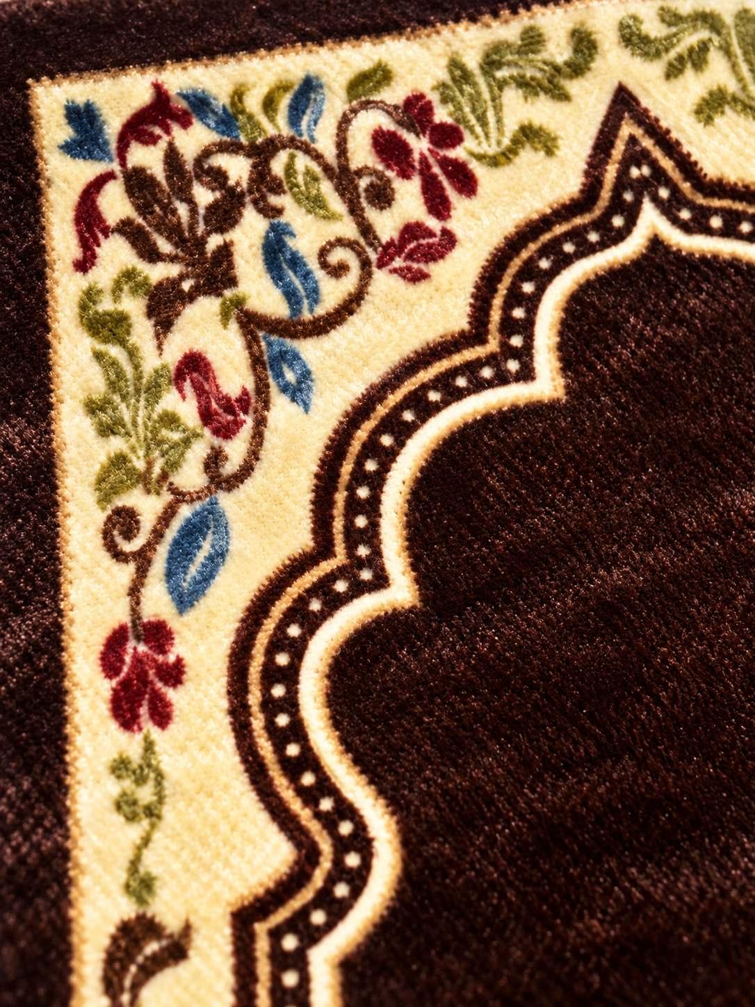 Premium Velvet Prayer Mat (Janamaz)